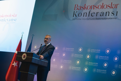 Hakan Fidan ilki düzenlenen "Başkonsoloslar konferansı" açılışında konuştu