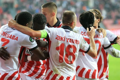 Samsunspor'a Avrupada çok farklı 3-0.