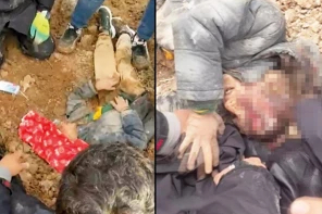 Hatay' da  diri diri gömülen 10 yaşındaki çocuk, toprak altından çıkarıldı. Şüpheli Dayısı tutuklandı.