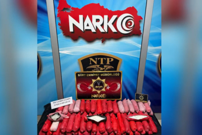 Siirt’te uyuşturucu operasyonu