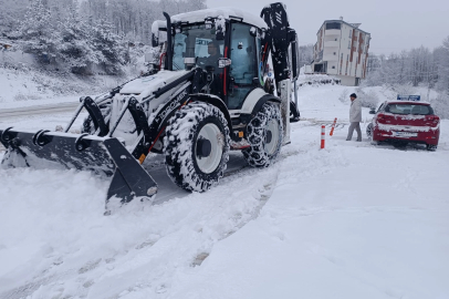 Ordu'da&nbsp;Büyükşehir Ekipleri Karla Mücadele için 7/24 Görev Başında