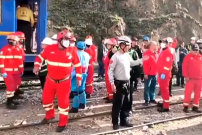 Peru'da Machu Picchu tren kazasında bir kişi öldü, onlarca kişi yaralandı