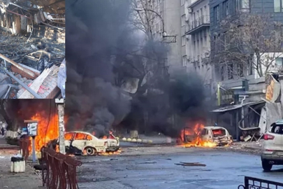 Ukrayna'dan Rusya'ya Yılbaşı gecesi kanlı saldırı: İHA’lar ile kafe ve otel hedef alındı, 24 ölü var