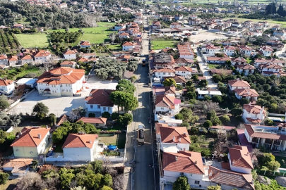 Muğla Gökova Mahallesinin yolları yenileniyor