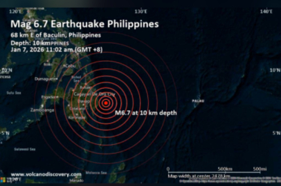 Filipinler'de 6,4 büyüklüğünde deprem meydana geldi