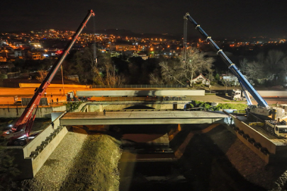 Bursa-Mudanya yolundaki çalışmalar devam ediyor