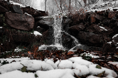 Sakarya’da kar yağışı su kaynaklarını besledi