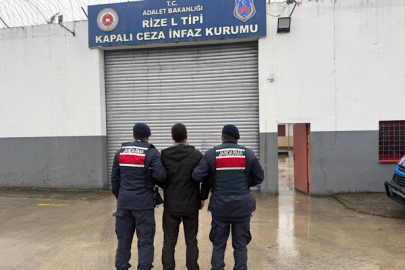 Ardeşen’de aranan hükümlü yakalandı