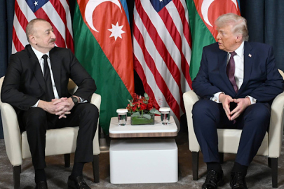Aliyev ve ABD Başkanı Trump Davos’ta bir araya geldi