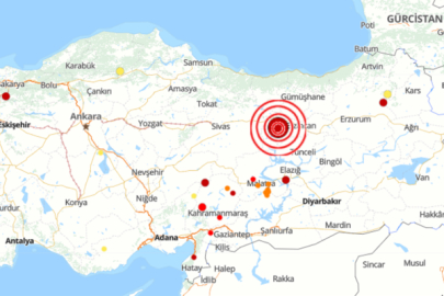 Erzincan’da deprem