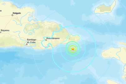Küba'da 5.5 büyüklüğünde deprem meydana geldi.