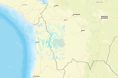 Şili'de 5.7 büyüklüğünde deprem meydana geldi.