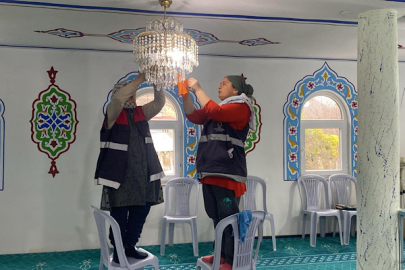 Ordu’da 19 ilçedeki camilerde temizlik çalışması başlatıldı