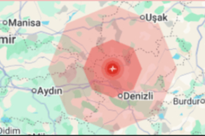 Denizli de 5.1  Deprem Meydana Geldi.