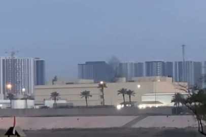 Bağdat  ABD Büyükelçiliği’ne saldırı