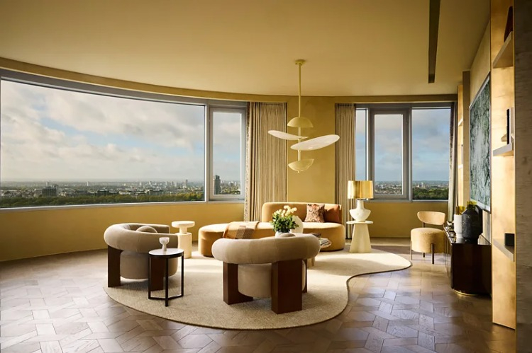 4. Bryanston, Hyde Park Penthouse, Londra