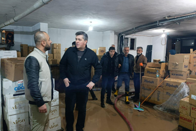 Siirt Kurtalan ’da sel ve su baskınlarına müdahale devam ediyor