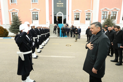 İçişleri Bakanı Mustafa Çiftçi dadaşlar diyarında ilk bayramlaşmasını yaptı