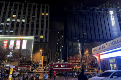 Çin'in kuzey Shanxi eyaletinde yüksek katlı bir binada yangın çıktı 3 ölü , 23 yaralı var