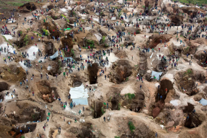 Demokratik Kongo Cumhuriyeti 'nde  Maden çökmesi sonucu 9 kişi öldü 12 kişi yaralandı