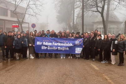 Kansere Karşı Farkındalık Yürüyüşü