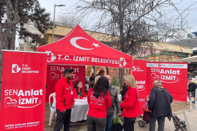 “Sen Anlat İzmit” Perşembe Pazarı'nda&nbsp;