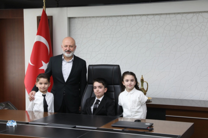 Kayseri Kocasinan Belediyesi çocuklara emanet!