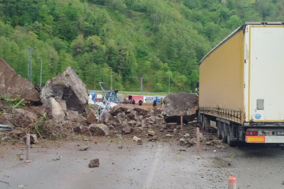 Artvin'de heyelan!