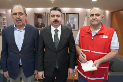 Bursa'da&nbsp;Başkan Oktay Yılmaz’dan anlamlı bağış