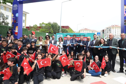 Kızılcıklı Mahallesi’nde Trafik Eğitim Sokağı Açıldı