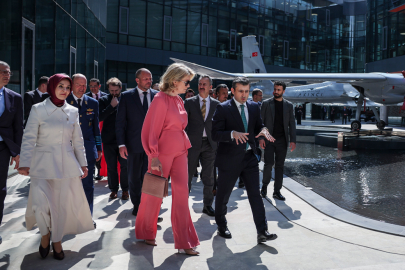 Belçika Kraliçesi Mathilde, Baykar’ı ziyaret etti