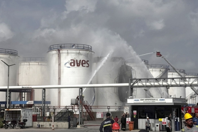 Mersin'de biyodizel üretim tesisinde yangın çıktı: 1 ölü