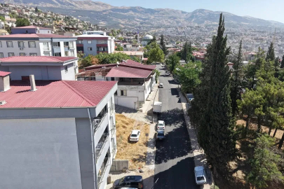 Kahramanmaraş'ta Mükremin Halil Caddesi’nin asfaltı 7 Milyonluk yatırımla baştan sona yeniledi