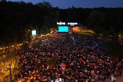 Kocaeli'de Orman içinde sinema keyfi