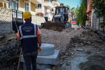 SASKİ, İstiklal Mahallesi’nde yeni yağmur suyu hattı inşa ediyor