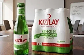 İsviçre’de içinde yasal sınırın üzerinde bor çıkan Kızılay maden suyu Raflardan toplatılıyor