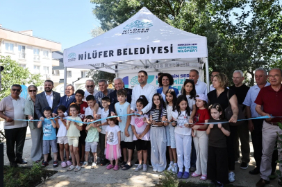 Nilüfer Belediyesi, Çalı Mahallesinde Mehmetçik Parkı'nı hizmete açtı
