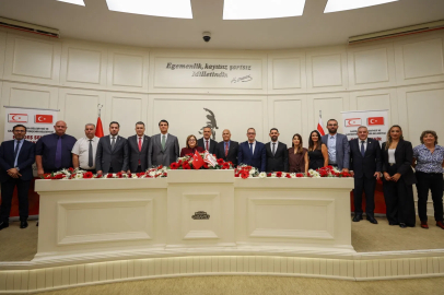 Gaziantep Büyükşehir Belediyesi ile Gazimağusa Belediyesi kardeş oldu