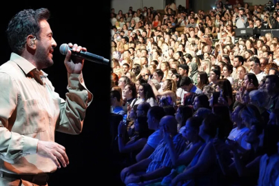Uluslararası Bursa Festivali’nde, sevilen sanatçı Emre Altuğ sahne aldı