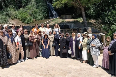 Denizli'de Kursiyer kadınlar Çivril’in eşsiz güzelliklerini keşfetti