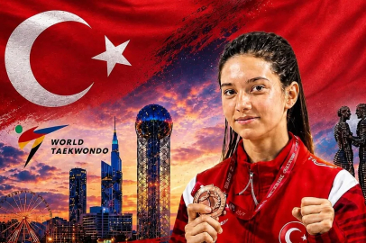 Milli Taekwondocusu Eslin Göktepeli'den Gürcistan'da bronz madalya