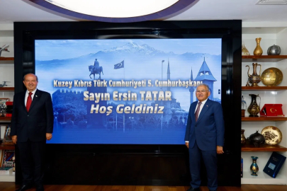 KKTC 5. Cumhurbaşkanı Ersin Tatar, Kayseri'nin 2027 Türk Dünyası Kültür Başkenti seçilmesini kutladı