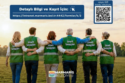 Marmaris’te Çevre İçin Yeni Proje