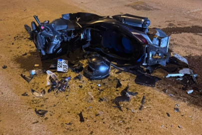 Bursa İnegöl'de otomobil ile motosiklet çarpıştı: Sürücü ağır yaralandı