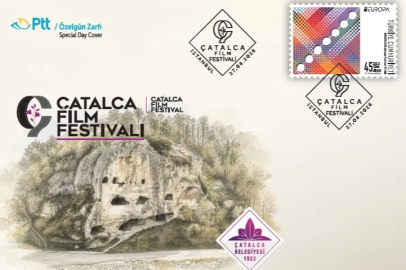 PTT’den "Çatalca Film Festivali" konulu özelgün zarfı