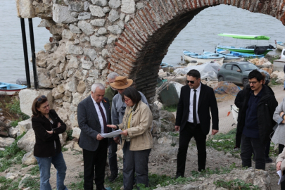 Bursa Gölyazı’daki antik tiyatro kazıları tamamlanma aşamasına geldi