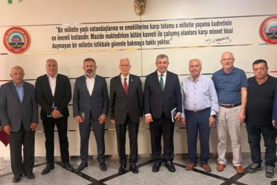 CHP heyeti, TÜED yönetimiyle görüşerek emeklilerin ekonomik ve sosyal taleplerini değerlendirdi