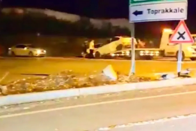 Osmaniye’de kavşakta iki otomobil çarpıştı: 3 yaralı