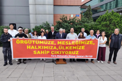 TMMOB Bursa: Emeğimize, mesleğimize ve ülkemizin geleceğine sahip çıkmaya devam edeceğiz