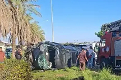Antalya Manavgat’ta zincirleme kaza: 12’si turist 15 kişi yaralandı, kaza anı kamerada